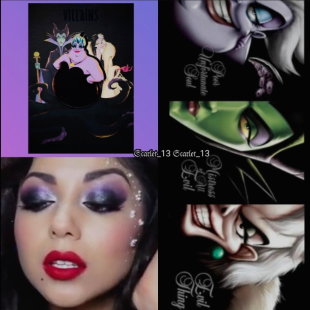 🆕 Disney Villains Eyeshadow Palette 💜